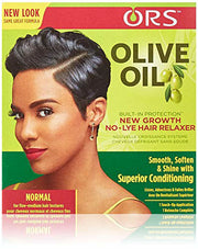 ORS Organic Root Stimulator Olive Oil New Growth Relaxer Normal,3 Ounce x-pression