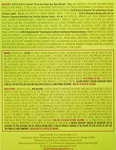 ORS Organic Root Stimulator Olive Oil New Growth Relaxer Normal,3 Ounce x-pression