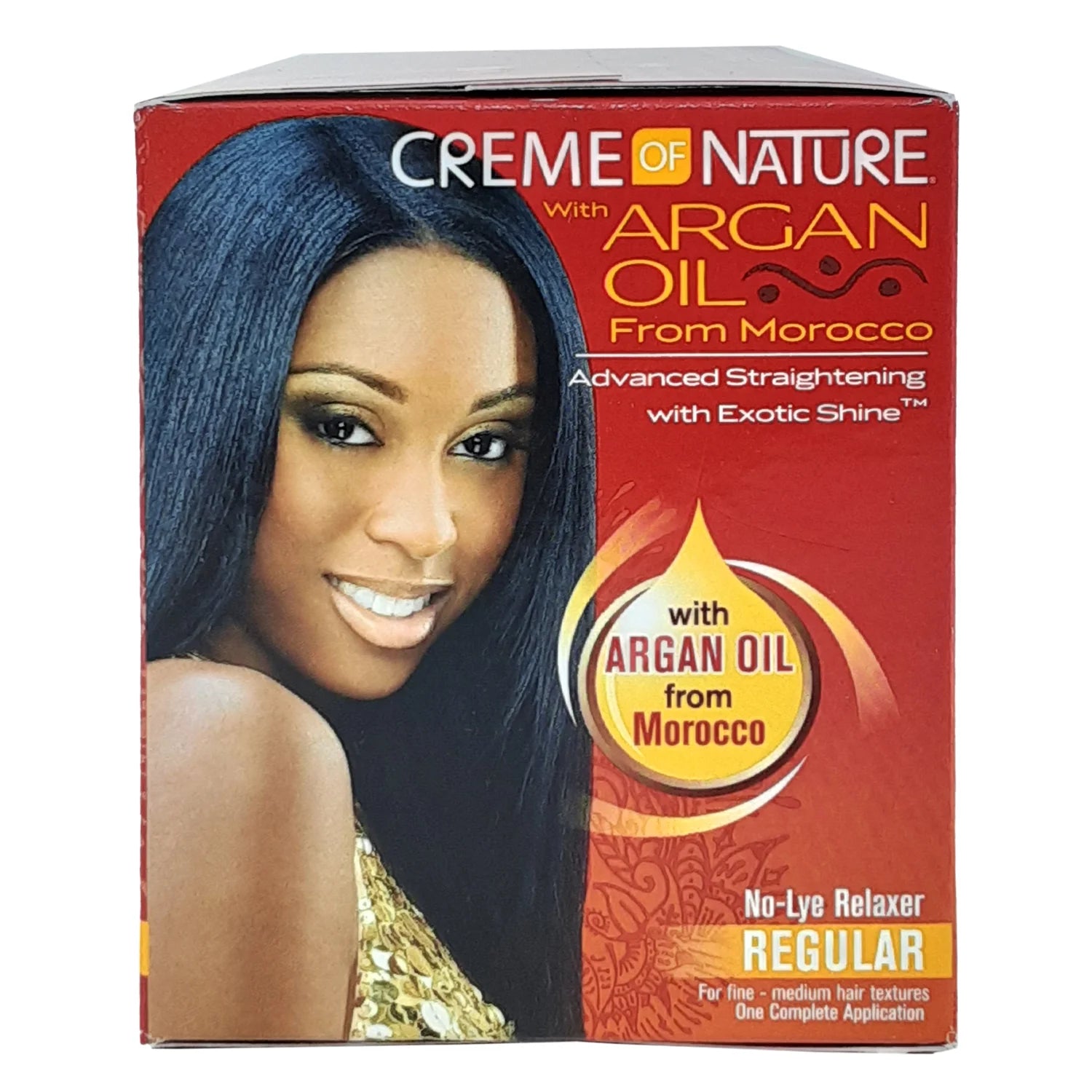 Crème Of Nature Argan Oil No-Lye Relaxer Regular x-pression