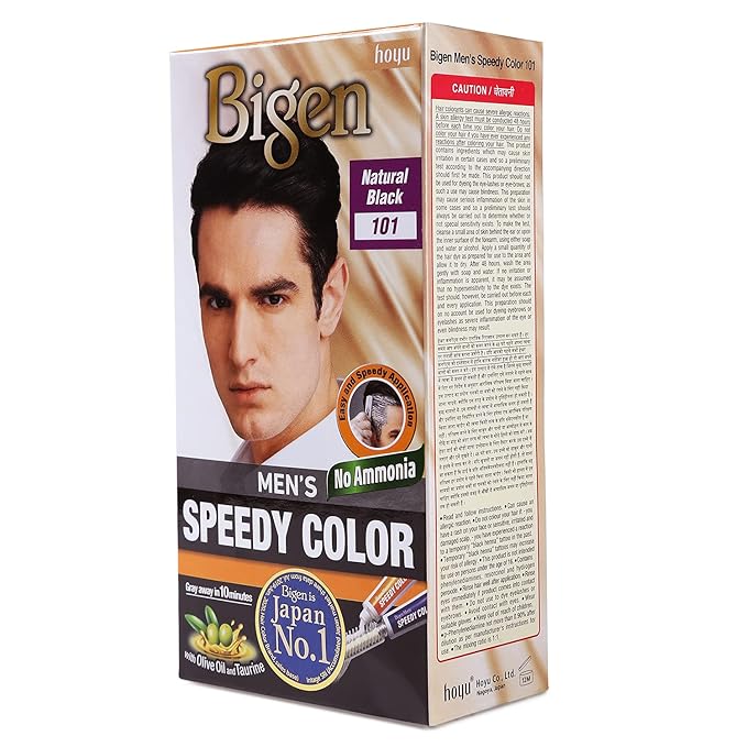 Bigen Men's Speedy Color, Hair Color, 80g
