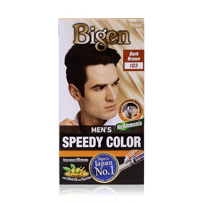 Bigen Men's Speedy Color, Hair Color, 80g