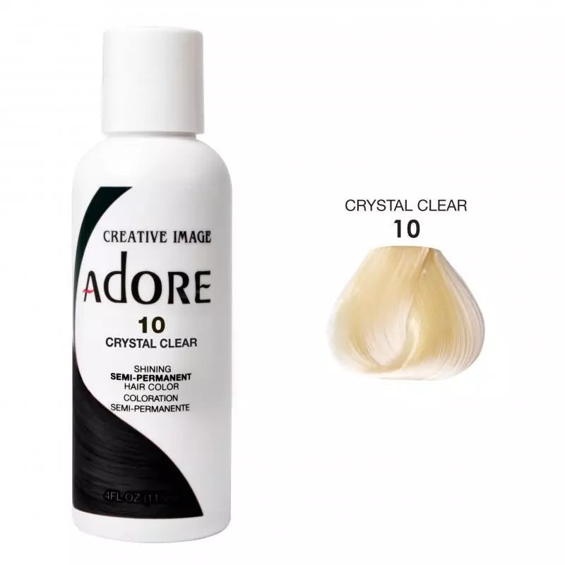 2 X ADORE SEMI PERMANENT HAIR DYE COLOR AMMONIA PEROXIDE ALCOHOL FREE 118 ML x-pression
