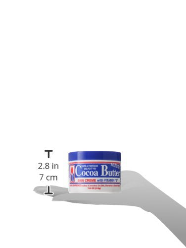 Hollywood Beauty Cocoa Butter Skin Cream With Vitamin E - Enrich, Soothe, & Smooth Dry Skin x-pression