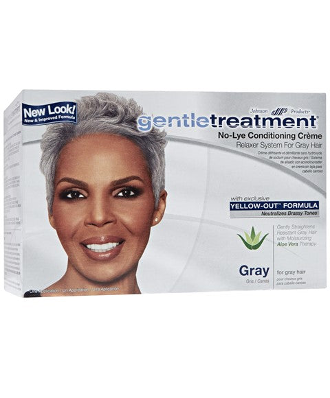 Gentle Treatment No Lye Conditioning Crème Yellow Out Formula Relaxer For ,Gray Hair x-pression