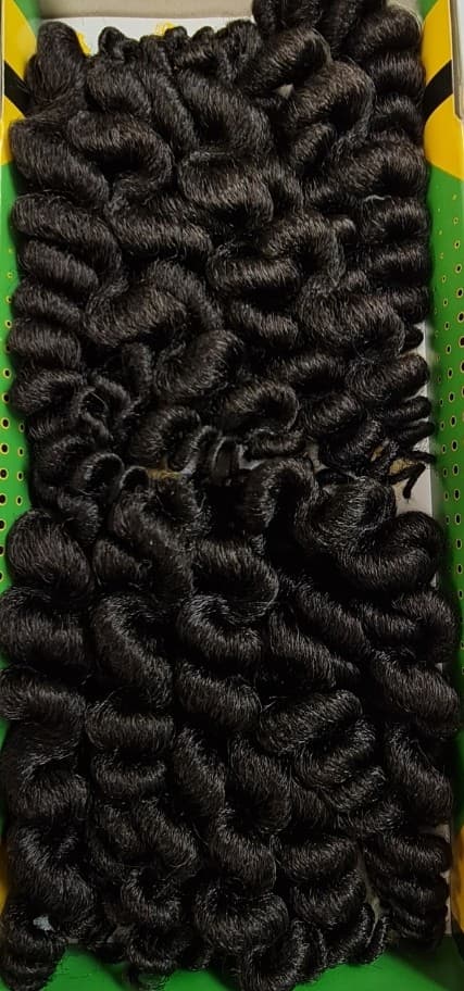 Angels Jamaican Bounce Crochet Hair Jumpy Wand Curl Crochet Braids Hair Synthetic x-pression