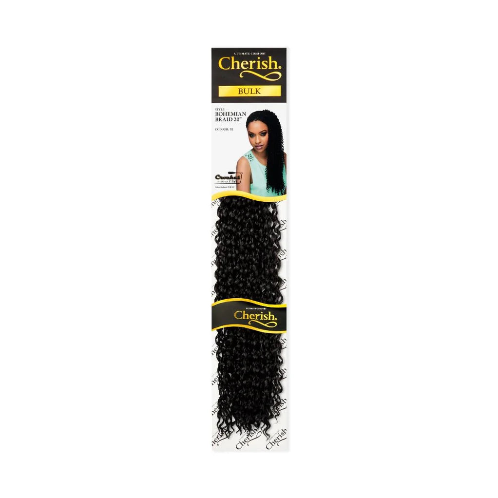 Cherish Bohemian Bulk 20'' Synthetic Hair Braids (All Colours) x-pression
