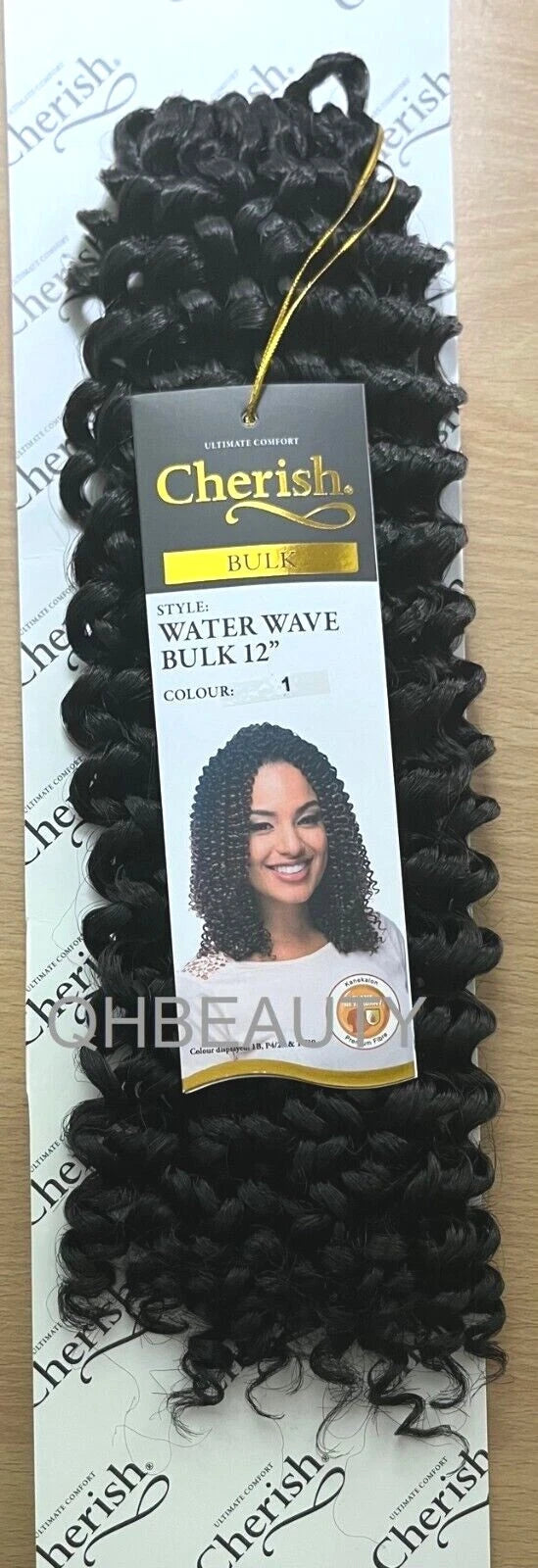 Cherish Synthetic Crochet Hair Extension Curly Braids – Water Wave Braids 12 '' x-pression