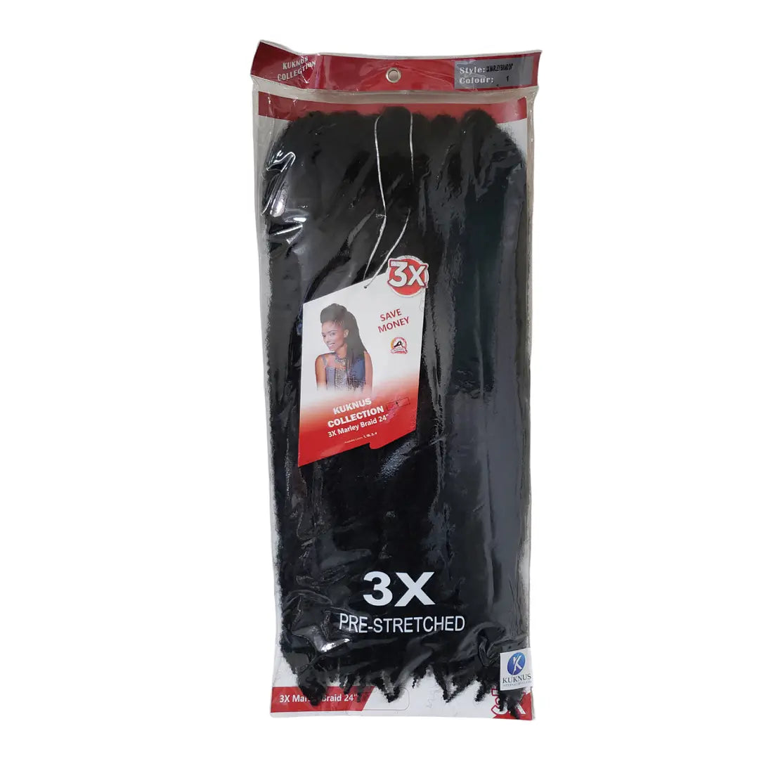 Kuknus Collection 3x Marley Braid 24” x-pression