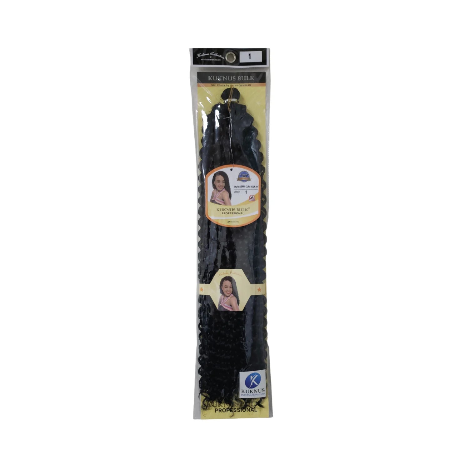 Kuknus Collection Jerry Curl Bulk 20” x-pression