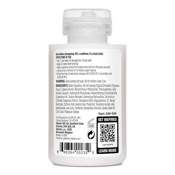 Olaplex No. 3 Hair Perfector Pre-Shampoo Strengthening And Reparative Hair Treatment, 100 mL x-pression