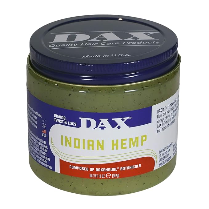 DAX Indian Hemp Deep Conditioning Moisturizer, Unscented, 7.5 Ounce | 14 Ounce x-pression