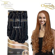 Cherish Spiral French Curl Braid Pre Stretched 3X, 28" x-pression
