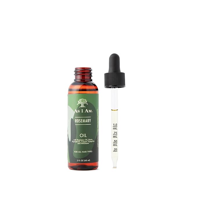 As I Am Rosemary Oil - 2 oz - Hair Density Serum - with Melatonin & Biotin - Vegan & Cruelty Free x-pression