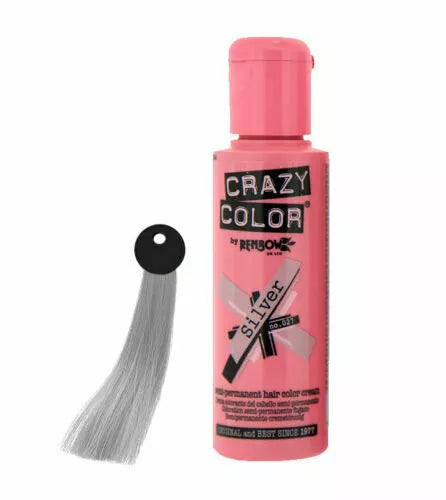 Crazy Color Semi Permanent Hair Colour Cream - 100 ml - All Colors x-pression