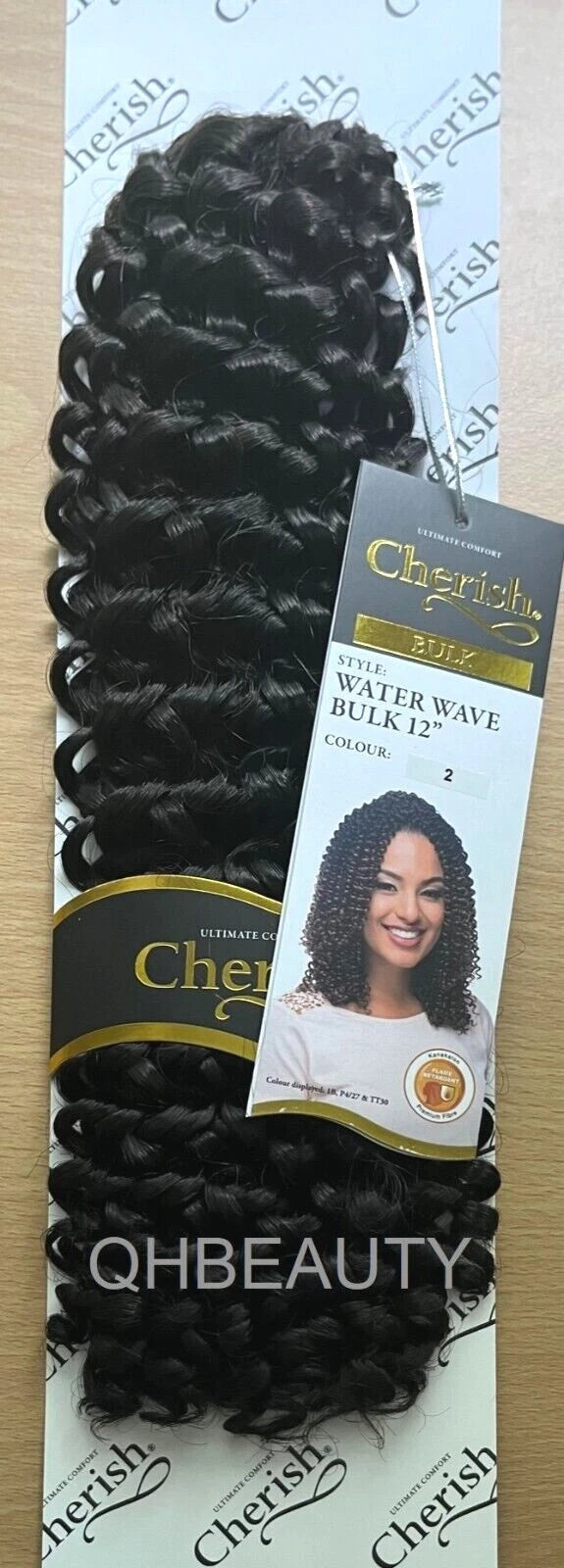 Cherish Synthetic Crochet Hair Extension Curly Braids – Water Wave Braids 12 '' x-pression