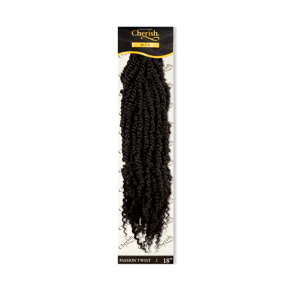 Cherish Passion Twist Braiding Hair Crochet Hair Braid 18" Length x-pression