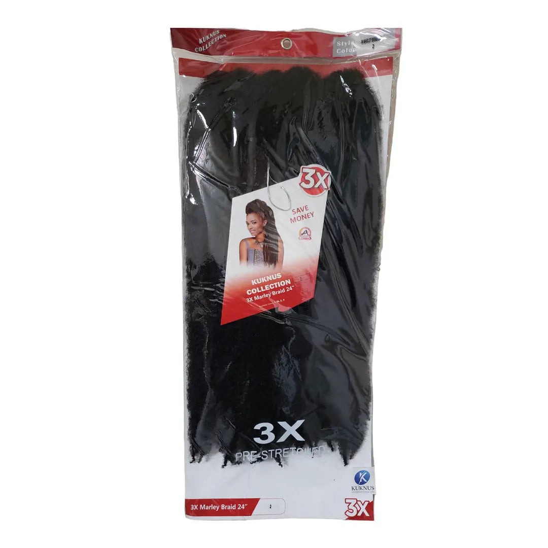 Kuknus Collection 3x Marley Braid 24” x-pression