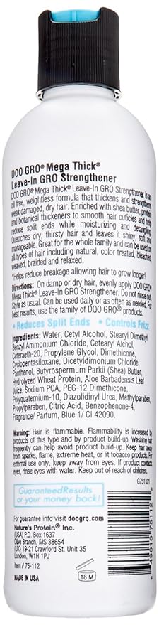Doo Gro Mega Thick Leave In Gro Strengthener, 10 Oz x-pression