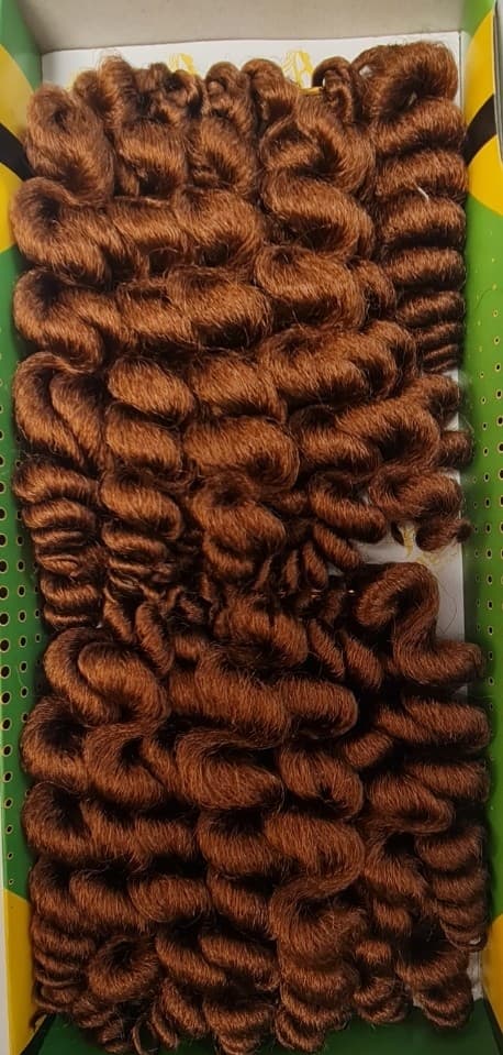 Angels Jamaican Bounce Crochet Hair Jumpy Wand Curl Crochet Braids Hair Synthetic x-pression