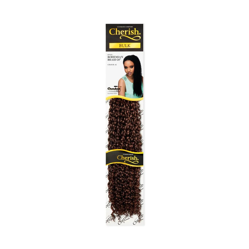 Cherish Bohemian Bulk 20'' Synthetic Hair Braids (All Colours) x-pression