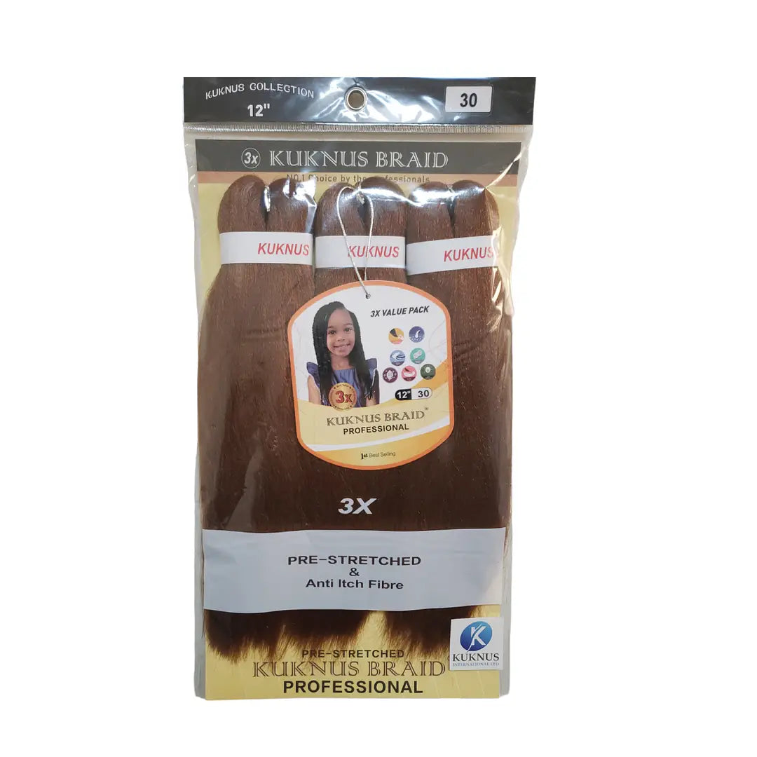 Sensationnel 3X RUWA pre-stretched braid 12"  (KIDS) x-pression