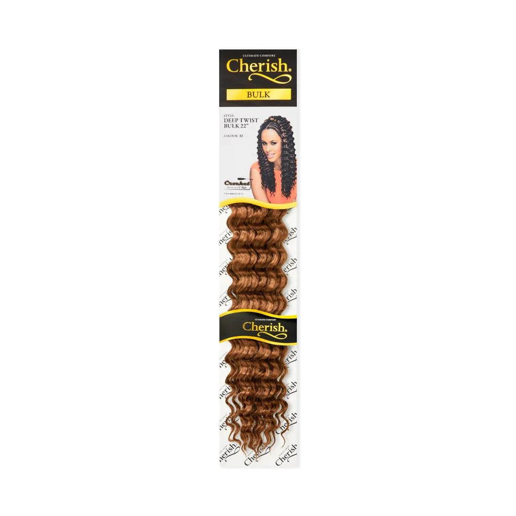 Cherish Deep Twist Bulk 22'' Synthetic Hair Braids All Colors x-pression