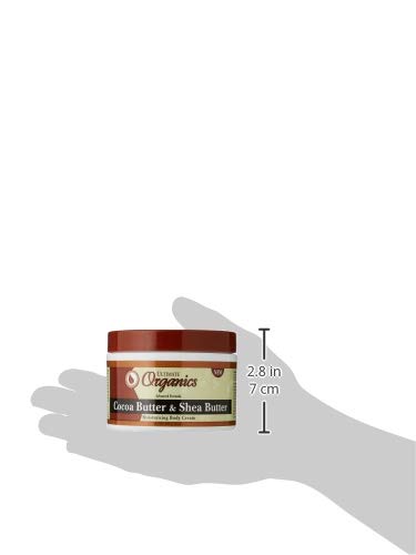 Originals by Africa's Best Cocoa Butter & Shea Butter Moisturizing Body Cream, Superior Blend of Natural Ingredients for Velvety Smooth, Nourished Skin, 8oz Jar x-pression