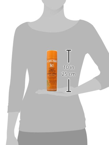 IC Fantasia Hair Polisher Carrot Growth Sheen Spray Triple Strength, 14 Oz x-pression