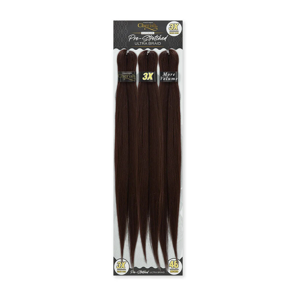 Cherish Pre Stretched Ultra Braid 46" 3x Pack Value Braid x-pression
