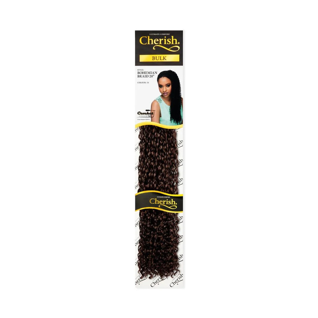 Cherish Bohemian Bulk 20'' Synthetic Hair Braids (All Colours) x-pression