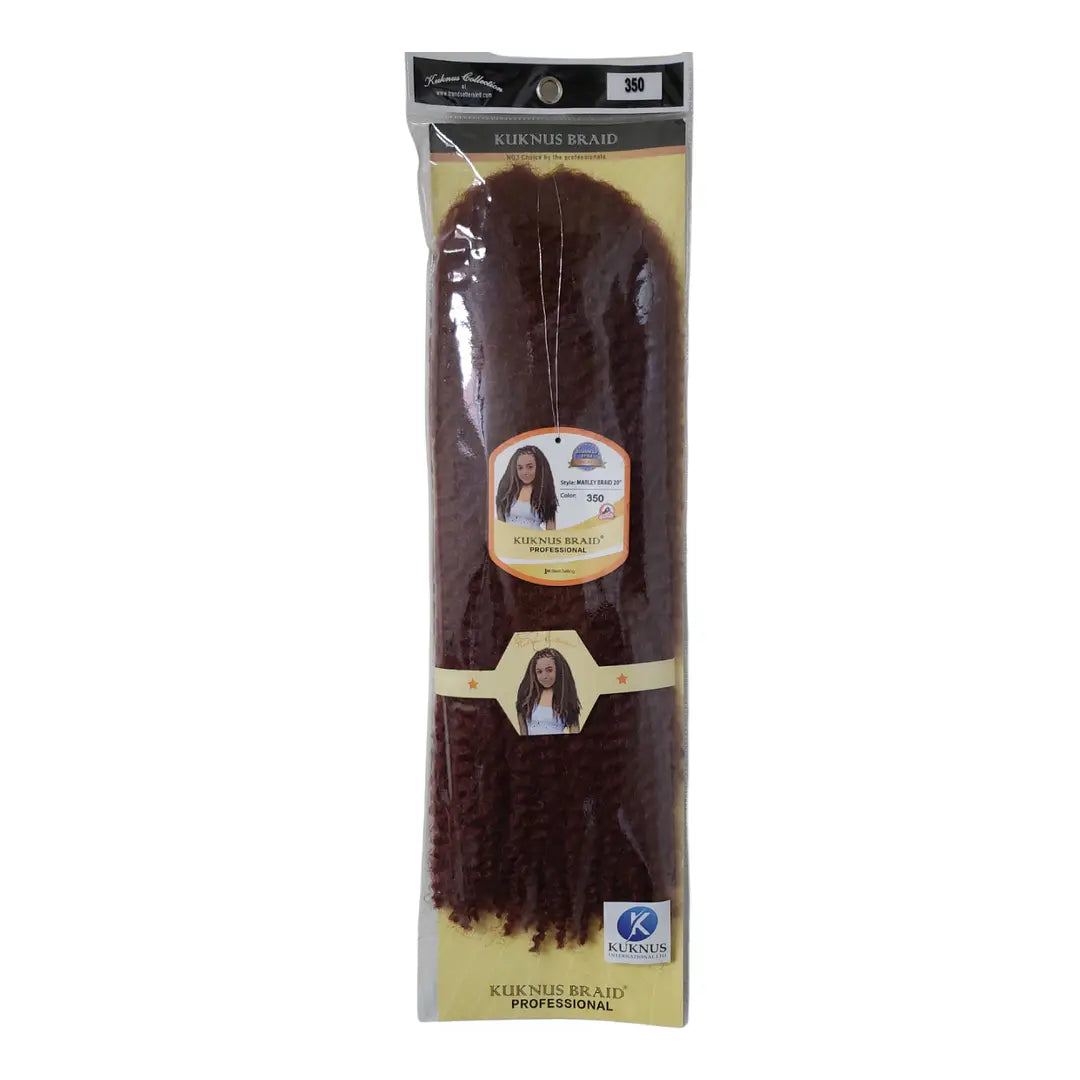 Kuknus Marley Braid 20" Soft n Silky Hair for Crochet Conrnow Hair Extension x-pression