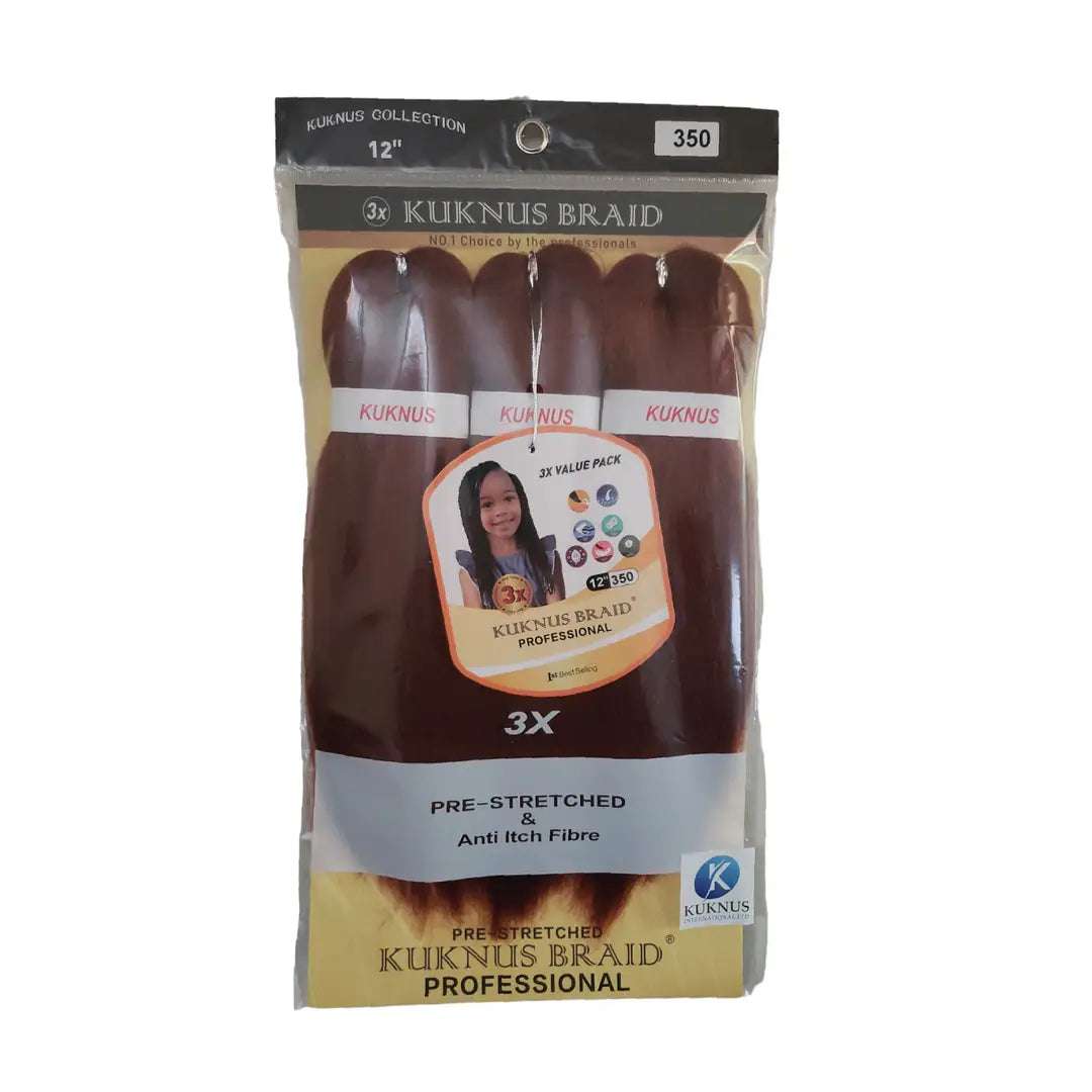 Sensationnel 3X RUWA pre-stretched braid 12"  (KIDS) x-pression