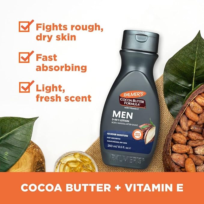 Palmer's Cocoa Butter Formula Men 3-In-1 Lotion , 250Ml x-pression