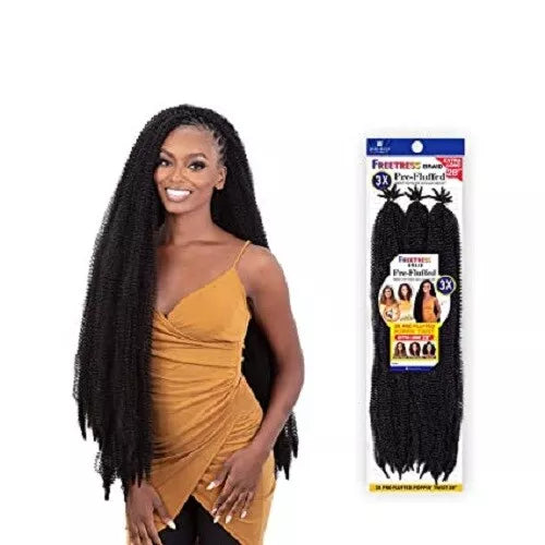 Obsession Bulk : 3x Pre-Fluffed Poppin Twist - 20" Inches x-pression