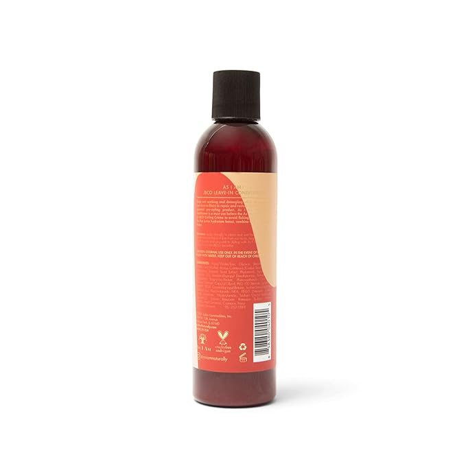 AS I AM Restore And Repair Jamaican Black Castor Oil Leave in Conditioner, 8 fl oz x-pression