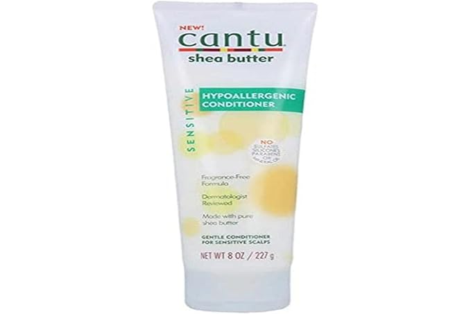Cantu Shea Butter Sensitive Hypoallergenic Conditioner,8 Ounce (236 ml) x-pression