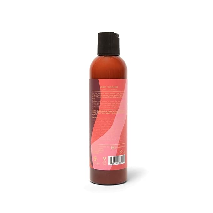 As I Am Long and Luxe GroYogurt Leave-In Conditioner - 8 Ounce - with Yogurt, Pomegranate, & Passion Fruit - Moisturizes & Hydrates Curls x-pression