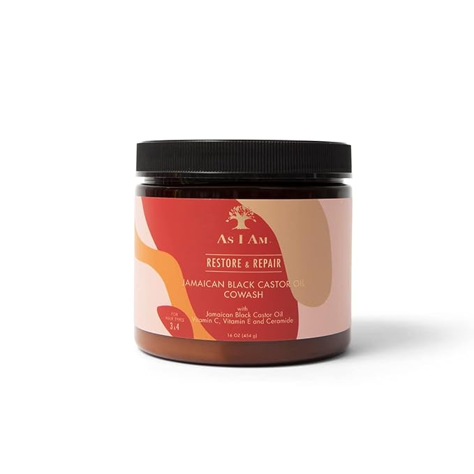 As I Am Restore & Repair Jamaican Black Castor Oil Co-Wash - 16 ounce x-pression