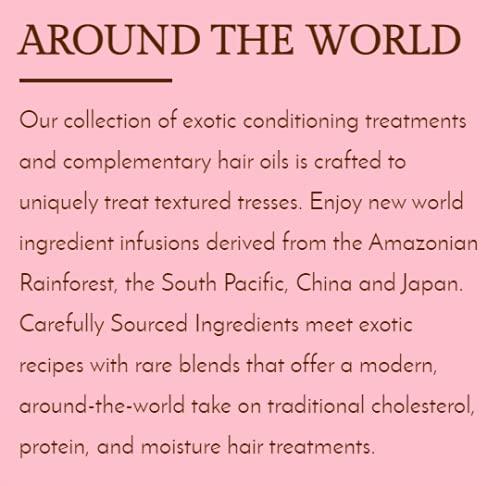 Camille Rose Nangai & Tsubaki Strength Restore Hair Oil, for Strengthening Repair and Reducing Breakage, 4 fl oz x-pression