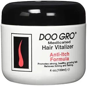 Doo Gro Hair Vitalizer, Anti-Itch Formula, 4 ounce x-pression