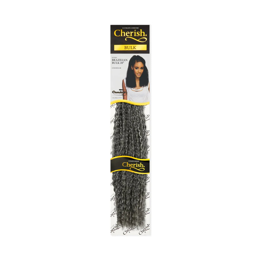 Cherish Brazilian Bulk 20" Synthetic Crochet Braid Curly Hair Extensions x-pression