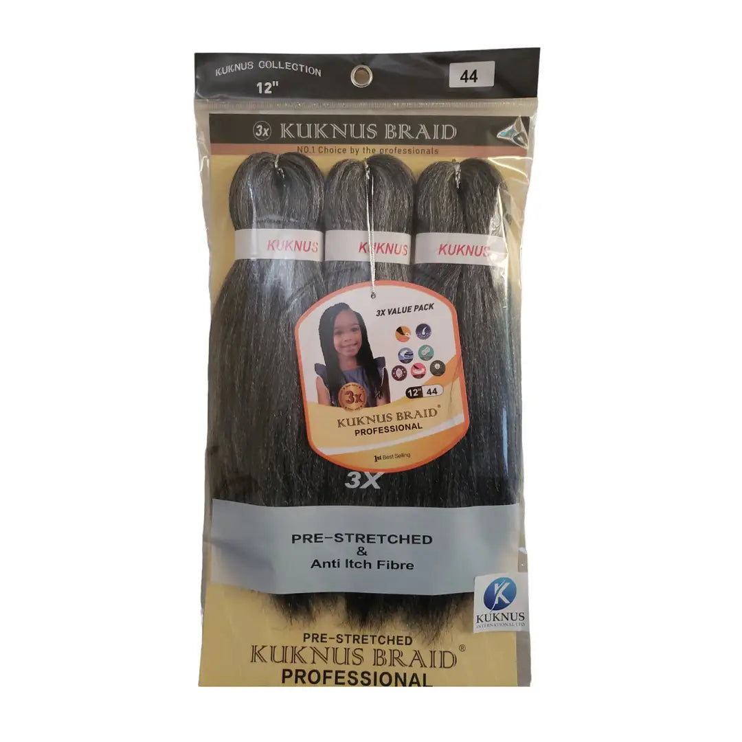 Sensationnel 3X RUWA pre-stretched braid 12"  (KIDS) x-pression