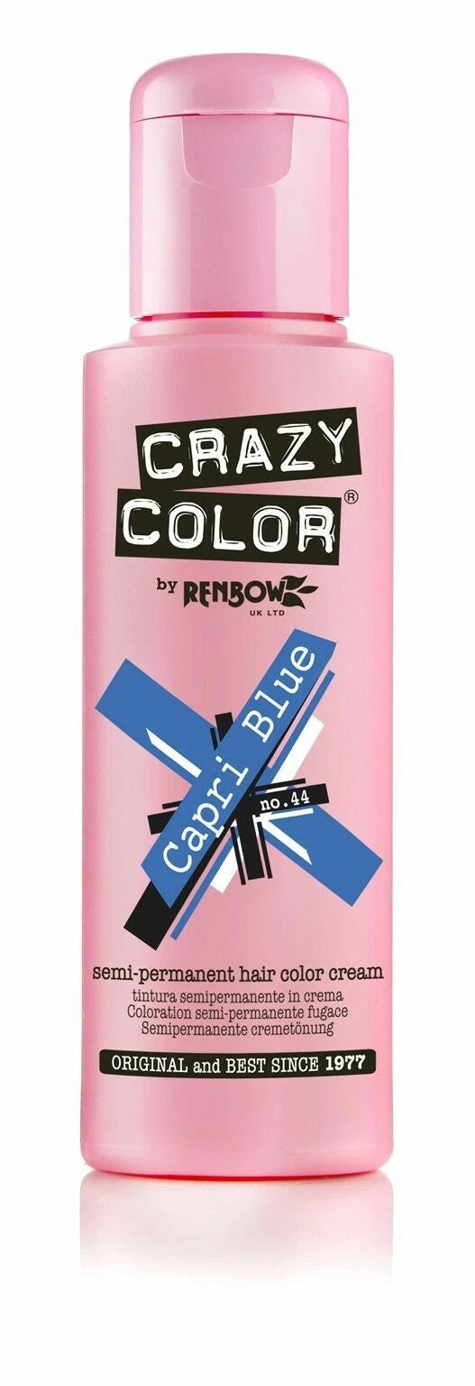 Crazy Color Semi Permanent Hair Colour Cream - 100 ml - All Colors x-pression