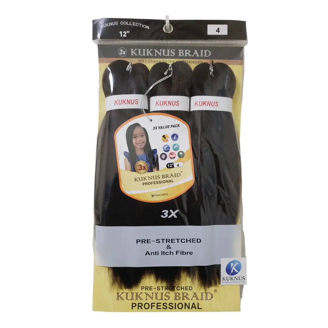 Sensationnel 3X RUWA pre-stretched braid 12"  (KIDS) x-pression