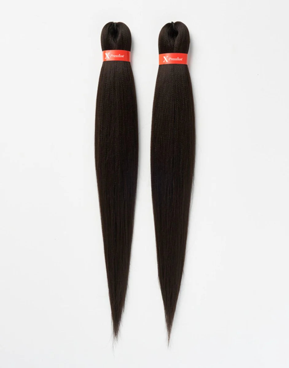 X Pression Pre Stretched Ultra Braid 2x Pack 46" Length Extensions x-pression