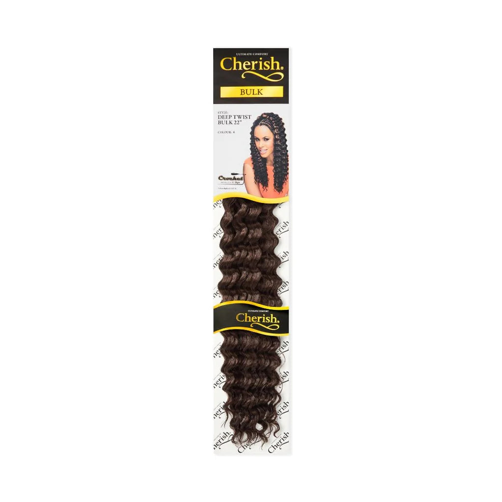 Cherish Deep Twist Bulk 22'' Synthetic Hair Braids All Colors x-pression