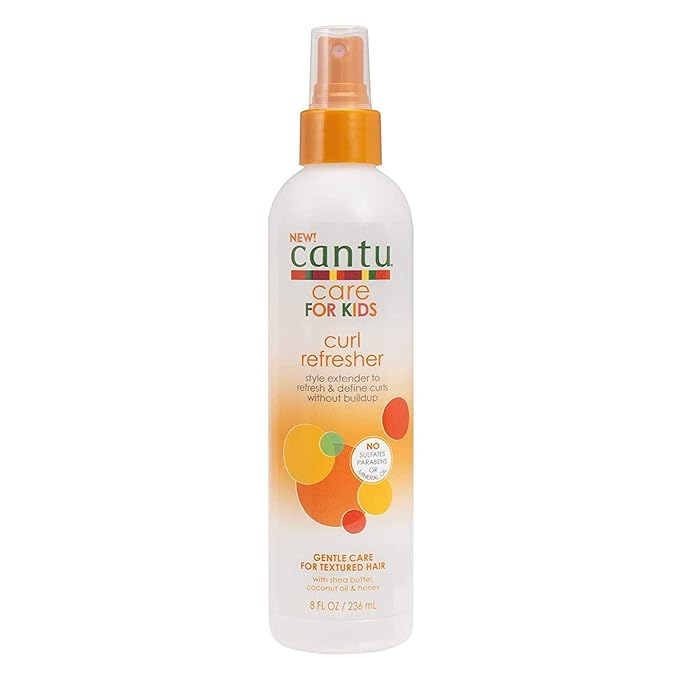 Cantu kids curl refresher style extender and define curls, 8 Oz, 237ml x-pression