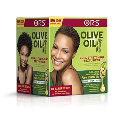 ORS Olive Oil Curl Stretching Texturizer Kit, 9.6 Ounce, 1count x-pression