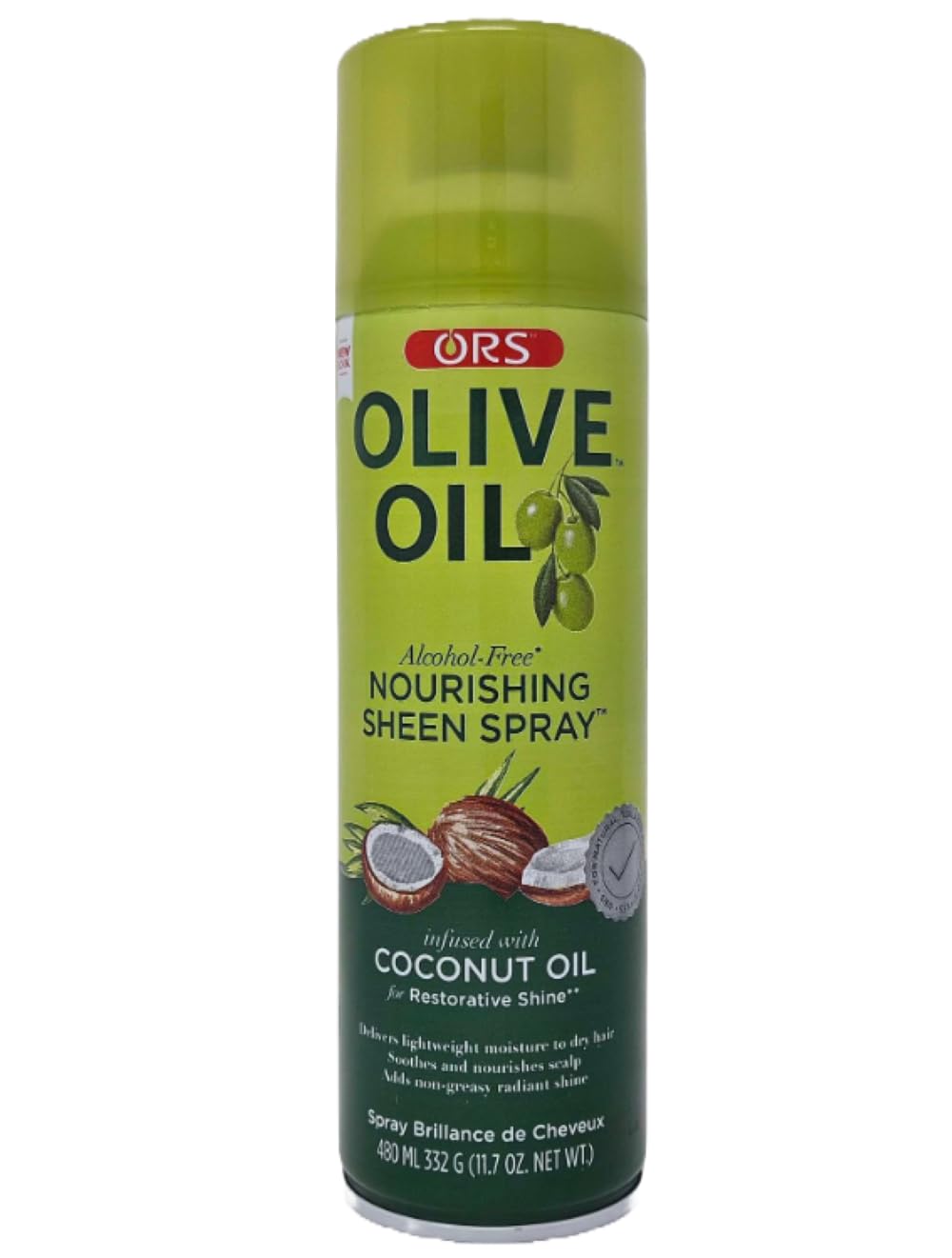 ORS Olive Oil Nourishing Sheen Spray infused with Coconut Oil (11 oz) x-pression