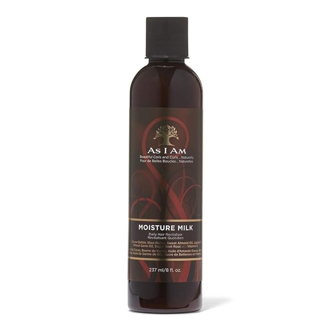 AS I AM Moisture Milk Daily Hair Revitalizer, 8 Oz x-pression